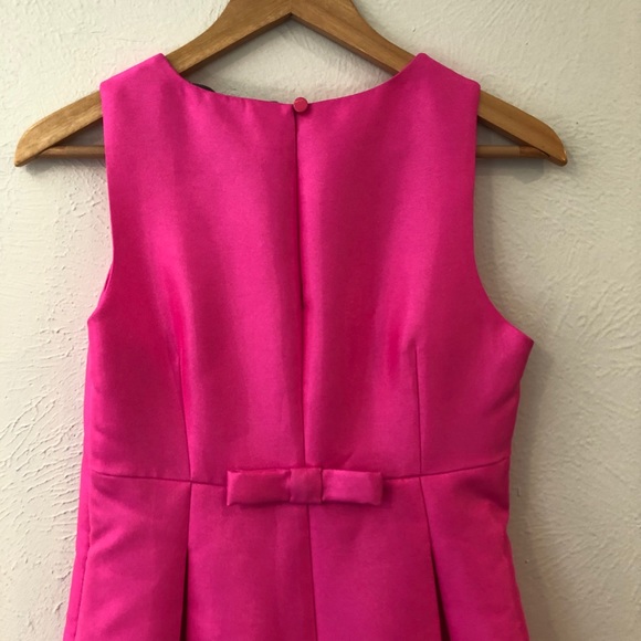 Kaya & Sloane satin pink fit and flare dress - Picture 9 of 13